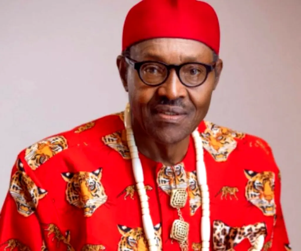 Buhari On Igbo Attire